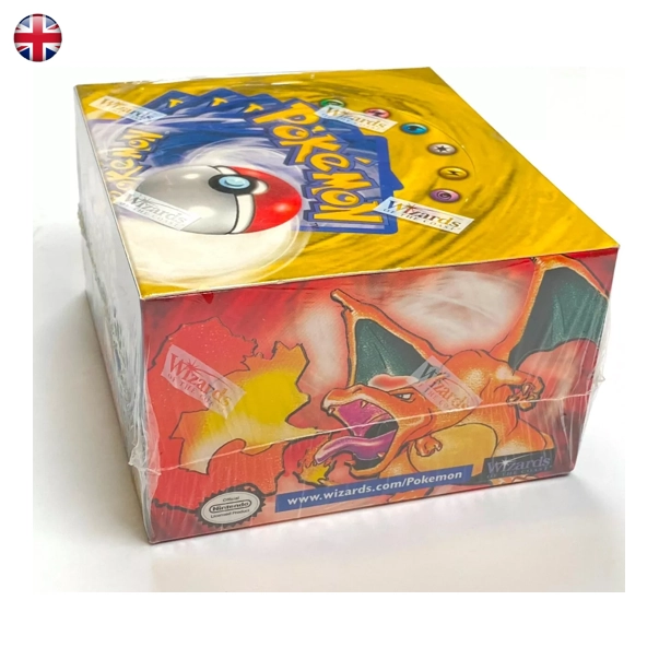 Pokemon base set booster sold box. Empty for display german